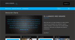 Desktop Screenshot of desdeelcorazon.org