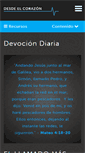 Mobile Screenshot of desdeelcorazon.org